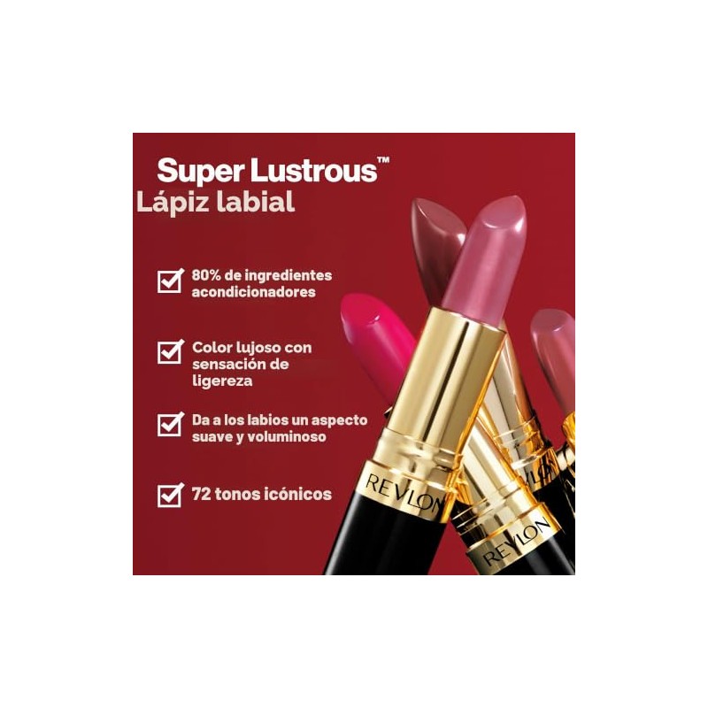 Labial Super Lustrous New Shades tono Wild Saffron