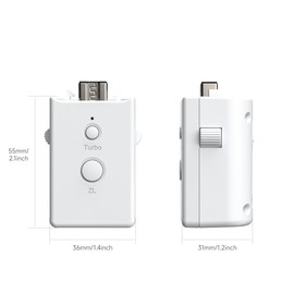 MAYFLASH GC Controller Adapter for Wii & Wii U (Dual Pack), White