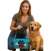 HW Collection Dog Paw Print Handbag Women Shoulder Purse Wallet