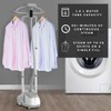 SALAV GS45-DJ Professional Upright Garment Steamer with Roll Wheels, Multi-Function