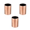 sourcing map Pack of 3 Sleeves (Smooth) Bearings, Wrapped Oilless