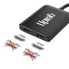 UPTab Mini DisplayPort to Dual HDMI 4K@60Hz Adapter Multi-Stream Transport