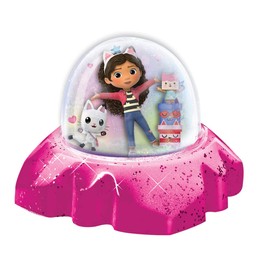 Cefa Toys - Gabby Dollhouse Snowballs Includes 2 Domes, 2 Clear Bases, Clay and Designs to Create and Decorate Suitable for Ages 6+