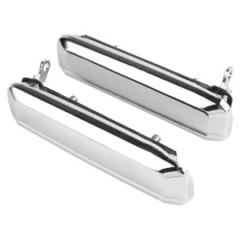 Exterior Outside Door Handle Metal Chrome Front Rear Left Right Driver Passenger Side Replacement for Nissan D21 Pathfinder Pickup 1986-1994