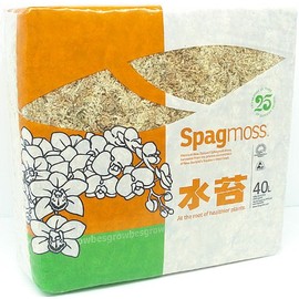 besgrow Premium New Zealand Sphagnum Moss, 500g (40L When Hydrated) Premier AAA Grade (150mm, 6" Strands) - Harvested in New Zealand's South Island, Dried and Long for Potted Plants, Orchids, Reptiles