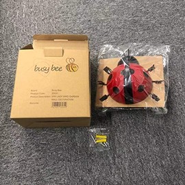 2 Metal Ladybird Wallart Art Garden Ornaments