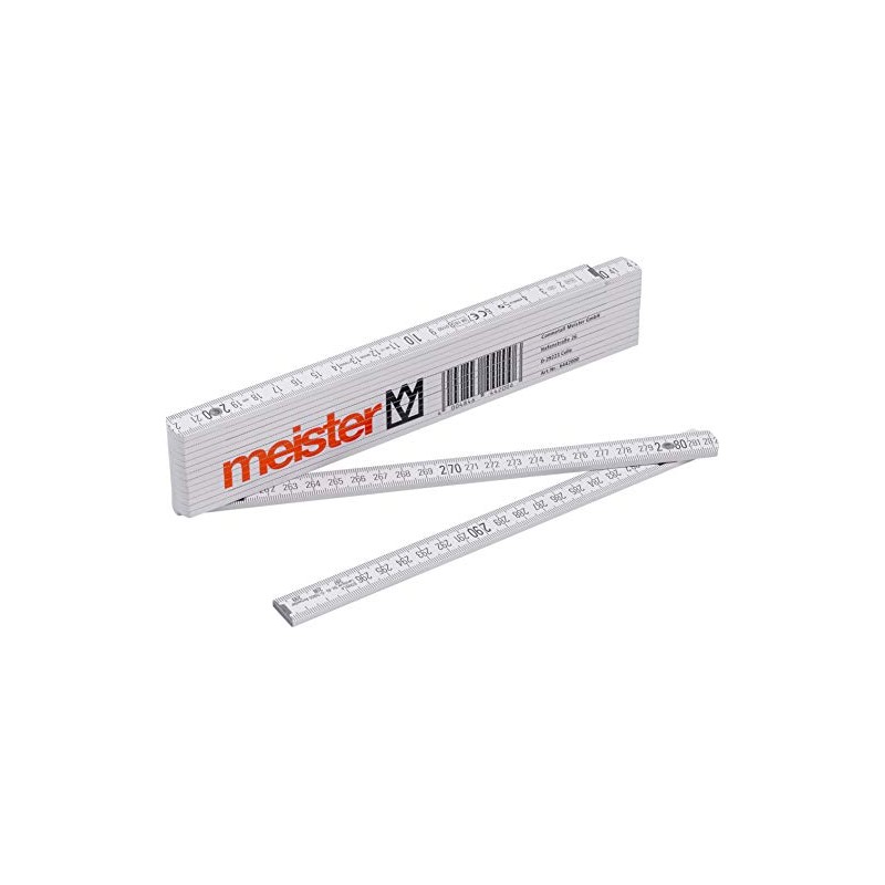 Meister 6442000 Measuring Rod Wood 3 m