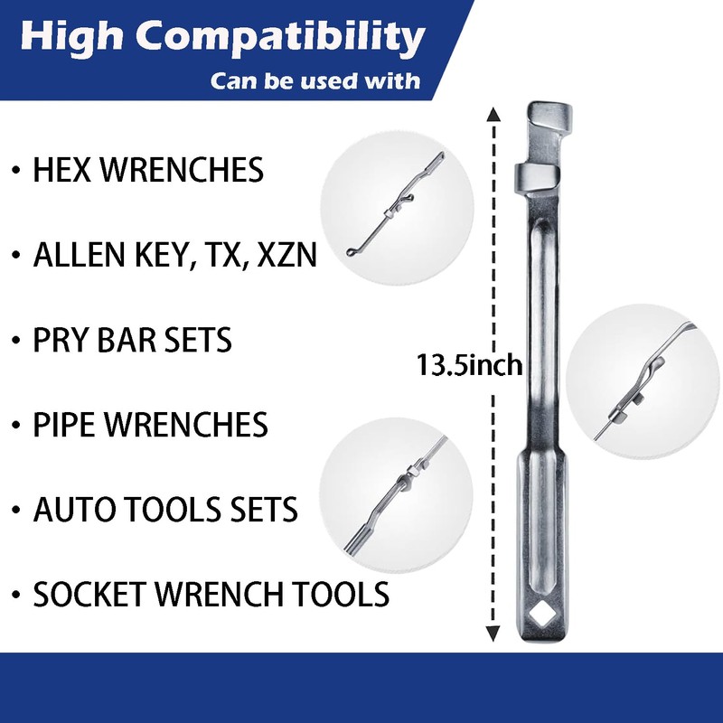 ISESLVNA Wrench Extender Torque Extension Leverage Tool, Ratcheting Wrench 1/2