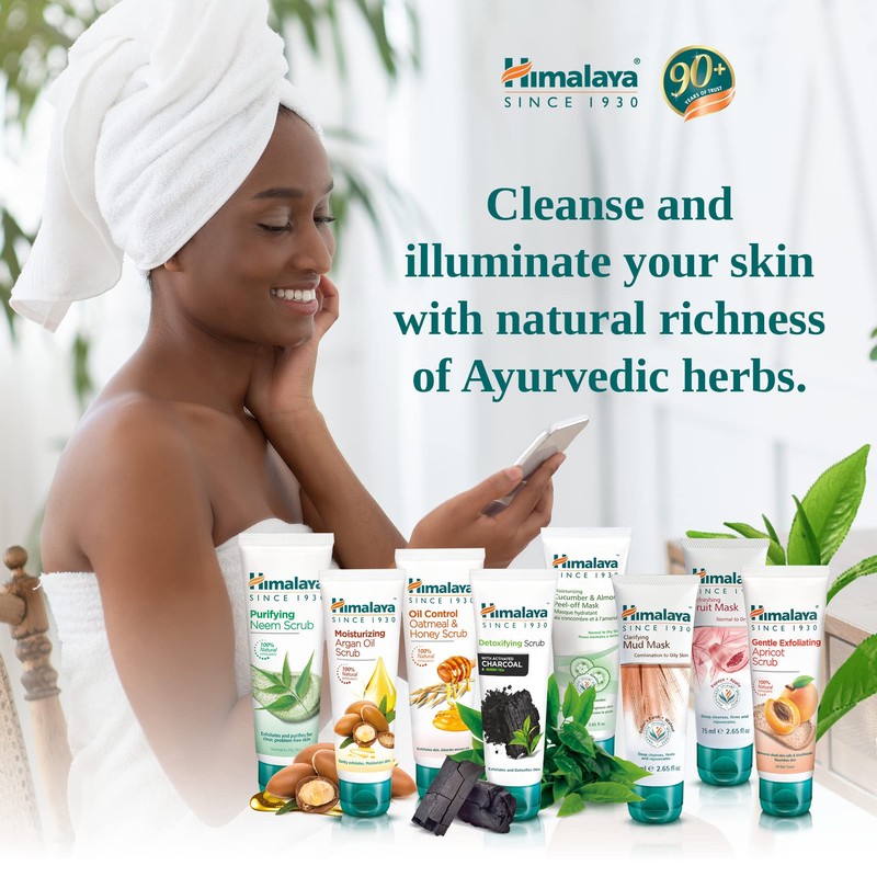 Himalaya Purifying Neem Scrub Helps Fights Pimples, Prevents Marks, Controls