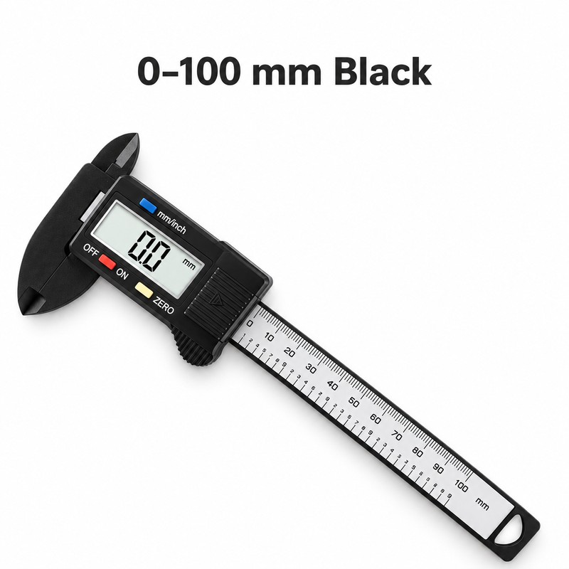 Digital Caliper with LCD Display, 100mm and 150mm Electronic Measuring