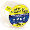 D-NYX Window Sealing Tape 1 Pack Transparent Sealing Heavy-Duty Residue-Free