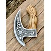 SHOHASS Pizza Cutter Axe Viking Pizza Axe Handmade Mini Pizza