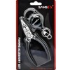 SAMSFX Mini Fishing Pliers with Retractors, Snap Split Ring Pliers,