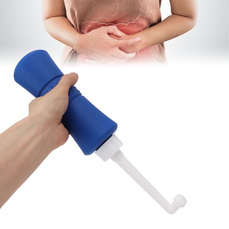 Vaginal Douche Manual Pressure Clean 500 Ml Capacity Leak Proof