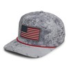 Paramount Outdors Performance Perforated American Flag Trucker Hat Rope Cap