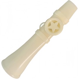 Kazoo for Adults, Ivory White ABS Humming Instrument with Lanyard