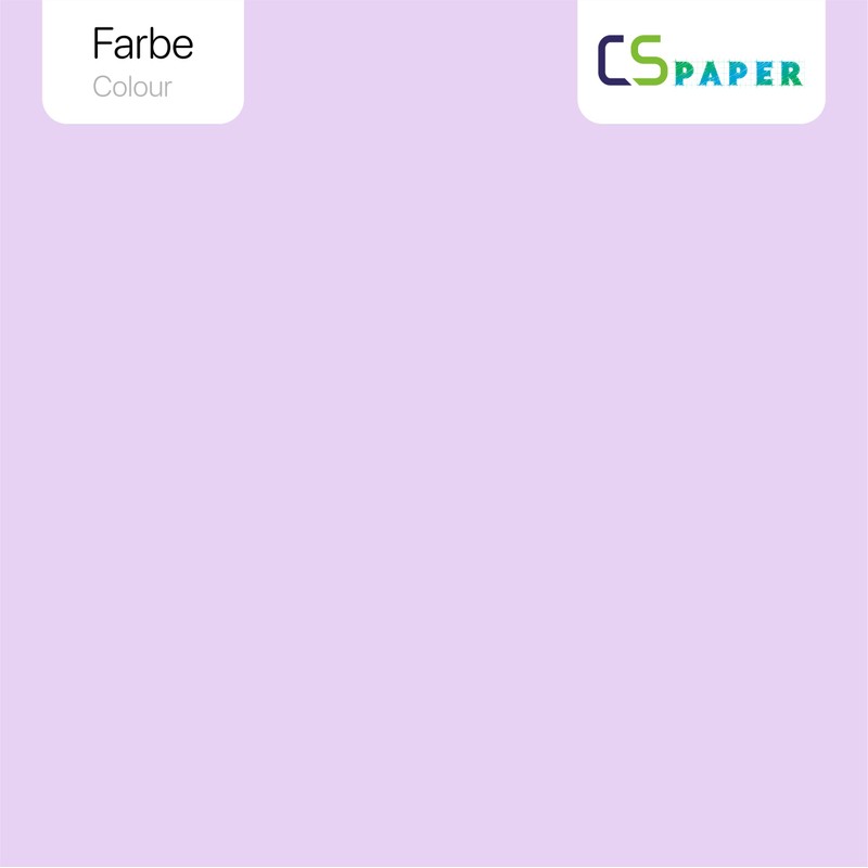 Made in the EU, 50 Sheets of Coloured Paper Lilac