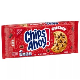 Chips Ahoy 🟡 New Nabisco CHIPS AHOY! CHEWY Chocolate Chip Smooth Cookies 13oz