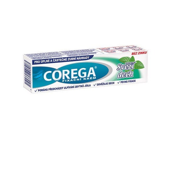 Corega Denture Adhesive Fresh Mint
