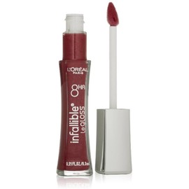 L'Oreal Paris Infallible 8HR Le Gloss, Glistening Berry, 0.21 Ounces
