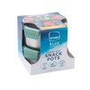 Smash Microwave Safe Stainless Steel Snack Pots