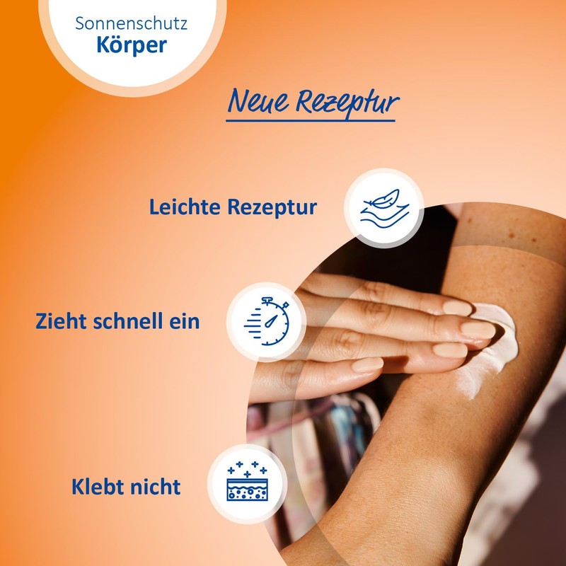 Ladvial Empfindliche und Normale Haut Sonnenschutz-Lotion LSF 50+ für den