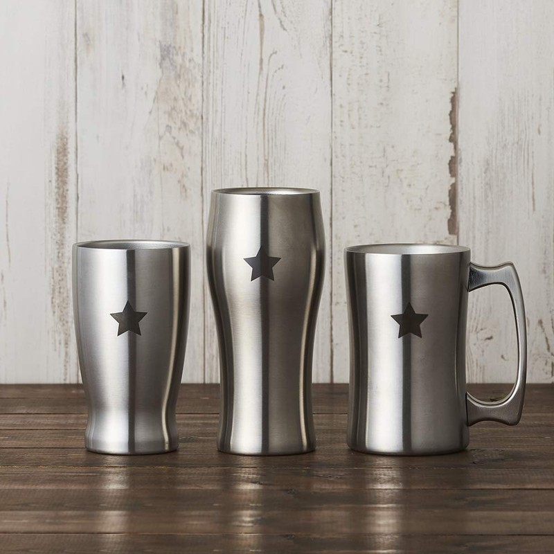Doshisha Star DSSJ-420OS Stein, Silver, Approx. φ3.1 x 4.9 inches