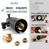 PROOX All Metal Tub Spout with Diverter Matte Black, Diverter