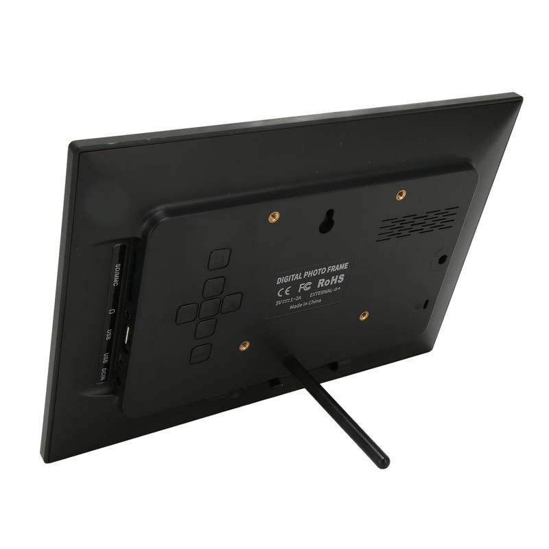 Digital Photo Frame 10.1in HD IPS Screen 1080P Video Music