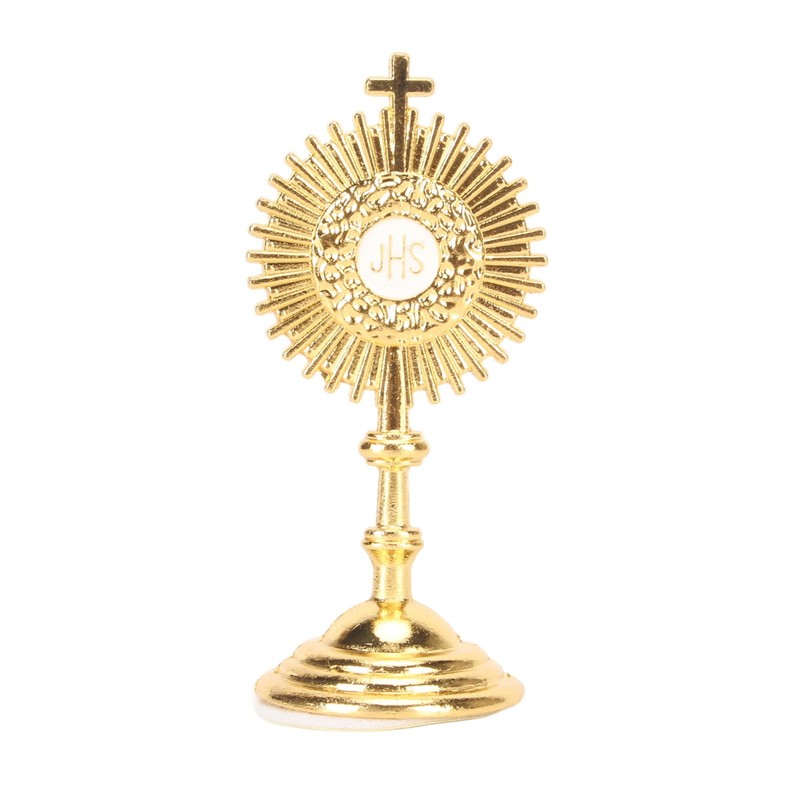 Catholic Table Decoration Alloy Christian Communion Statue Ornament for Religious
