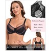 HACI Minimizer Lace Bra for Women Plus Size Full Coverage