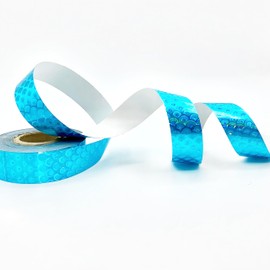 Mermaid Scales Decorative Craft Tape, 20mm x 20m, Paperback - Hula Hoop Tape, Gymnastics Hoop Tape, Calisthenics Rod Tape, Scrapbooking, Gift Wrapping, Junk Journal, Sticky Tape (Teal)