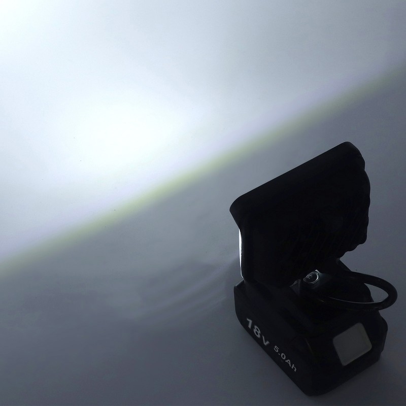 3in LED Work Light with Stand Cordless Lamp for Outdoor