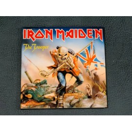 Iron Maiden:  The Trooper ceramic coaster 4.25 x 4.25 new