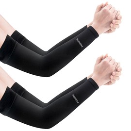 SPEACOUR 2 Pairs of Arm Sleeves Anti-UV Sun Protection Arm Sleeves Breathable Arm Warmers Cooling Arm Warmers Non-Slip Forearm Protection Tattoo Cover Gaming Sleeve for Cycling Golf Outdoor Activities