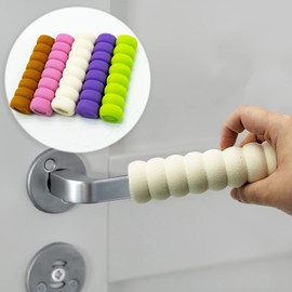 5 Pack Door Handle Cover,Door Handle Protectors, Door Handle Protectors Soft Foam Kid Baby Safety Door Handle with 5 Colors