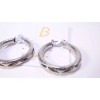 Bancroft Women's Shimmer and Shine Hoop Earrings NWT 42