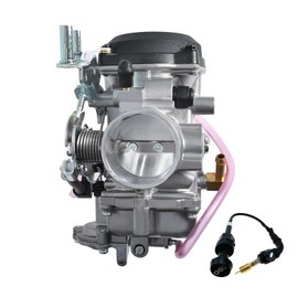 SVKCAR SVKCAR CV40 Carburetor & Choke Cable for Harley Davidson Sportster 883 1200 XL883 XLH1200, Softail 1988-2017, Dyna FXR FXD Touring 1988-2016, Sportster 1998-Up CV 40MM Carb 27421-99A