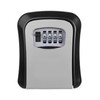Key Box Wall Mounted 4 Digit Aluminium Alloy Simple Safe