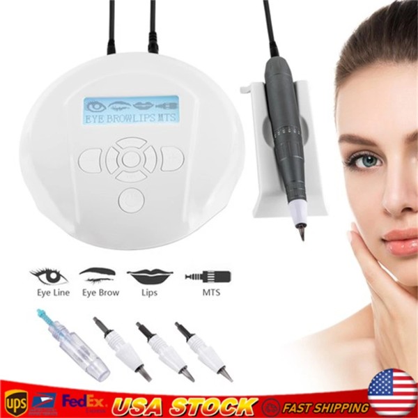 Unbranded Permanent Makeup Eyebrow Lip Eyeliner Tattoo Machine Rotary Pen