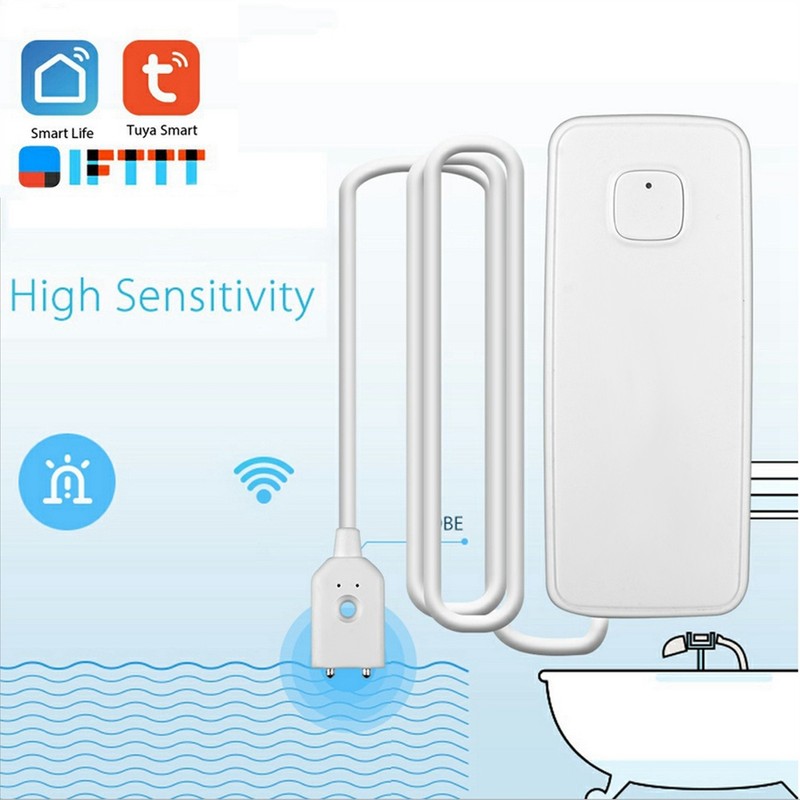 IP67 2.4GHz WiFi Home Water Level Detector Leakage Alarm Sensor
