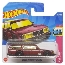 Hot Wheels - Volvo 240 Drift Wagon - HW Drift 4/5 - HCT20 - Short Card - Drift Racing - Mattel 2022