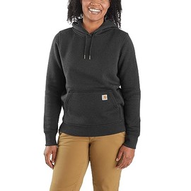 Carhartt Women's Relaxed Fit Midweight Sweatshirt, Carbon Heather, 2X