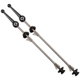 Quick Release Skewer Lever Mountain Bike Titanium Shaft Titanium Alloy Folding Wheel Setblack