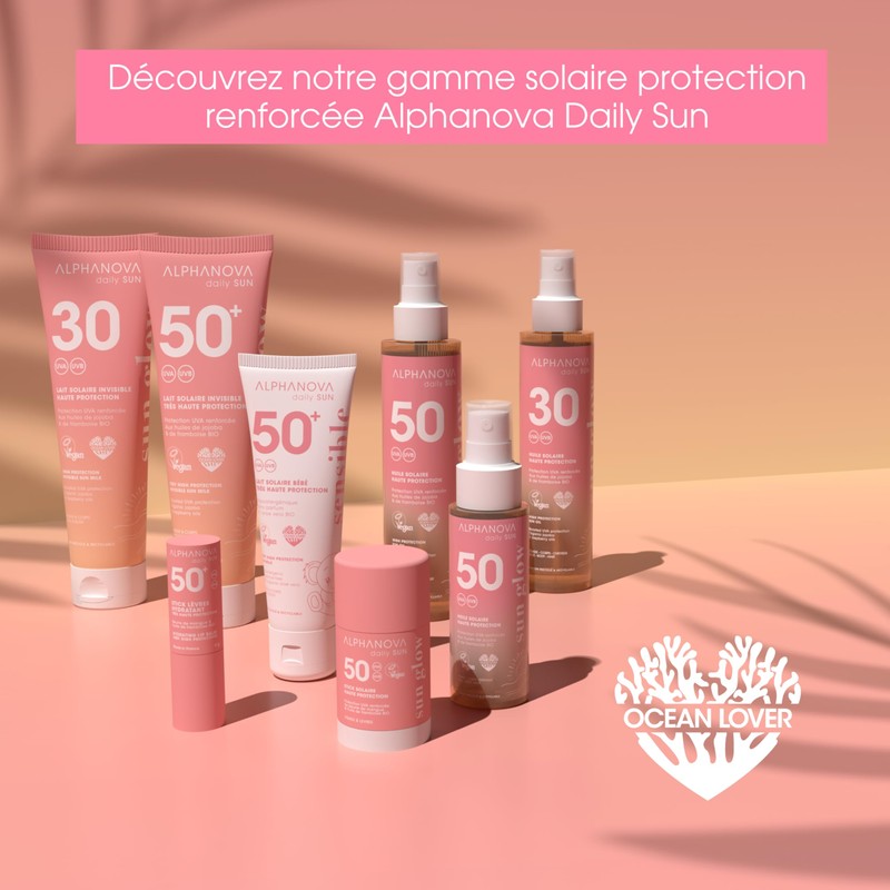 ALPHANOVA Daily Sun - Sun Oil SPF50 Sun Glow -