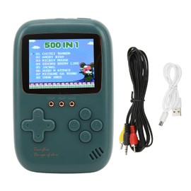 Handheld Game Console Recycle Chargeable Portable Retro Mini Lightweight 10000mAh Multiple Games Video Games Player Green