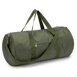Vorspack Bolsa de viaje plegable de nailon de 19 pulgadas para viajes, gimnasio, entrenamiento, ligera y duradera, Verde