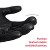 100 Guantes de Nitrilo Negro de Alta Calidad: Sin Látex,