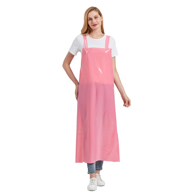 Nanxson Unisex Apron TPU Waterproof Apron H-shaped Shoulder Strap Work