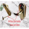 Universal Hardware 20 Pack M4 Door Handle Screws Brass with
